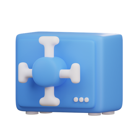 Deposit Box  3D Icon