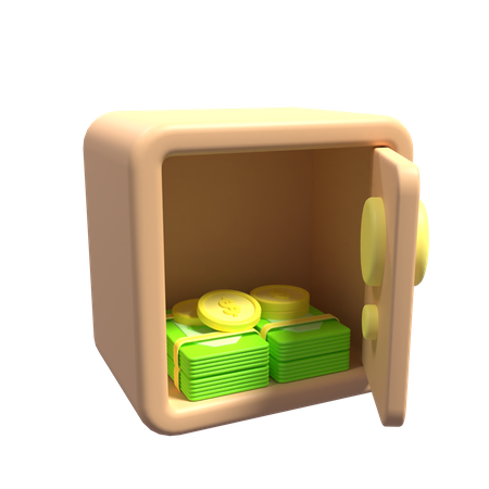 Deposit Box  3D Icon