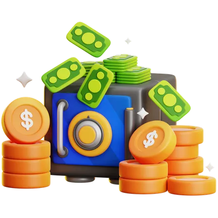 DEPOSIT BOX  3D Icon