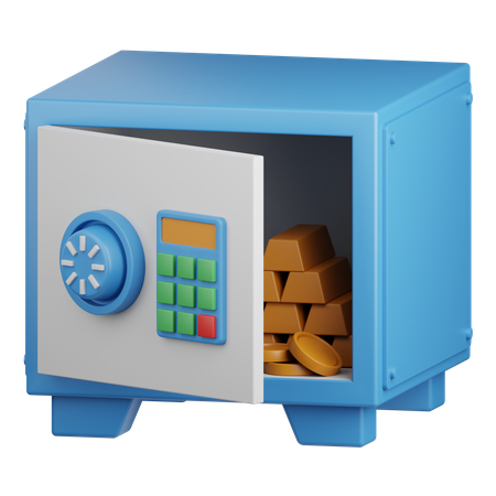 Deposit Box  3D Icon