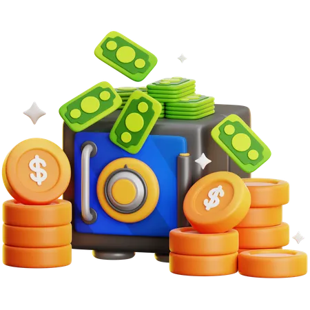 Banking Building Real Estate Notes Payment Paid Cash Coins Money Rupee Yen Dollar Bitcoin Coin Plant Money Plant ATM Credit Card Debit Card ATM Card Global Economic Mobile Finance Promotion Income Money Bag Investment 3D Icon