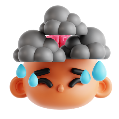 Depression  3D Icon