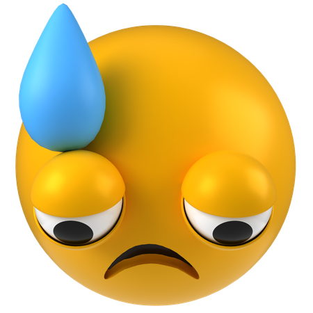 Deprimiert emoji  3D Icon