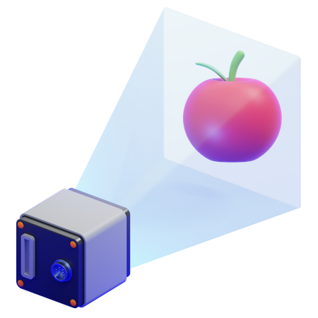 Depth Sensor  3D Icon