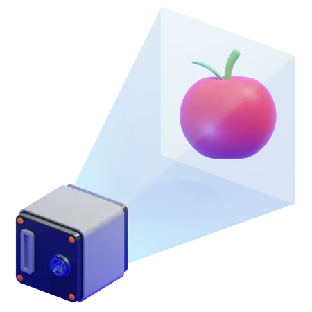 Depth Sensor  3D Icon