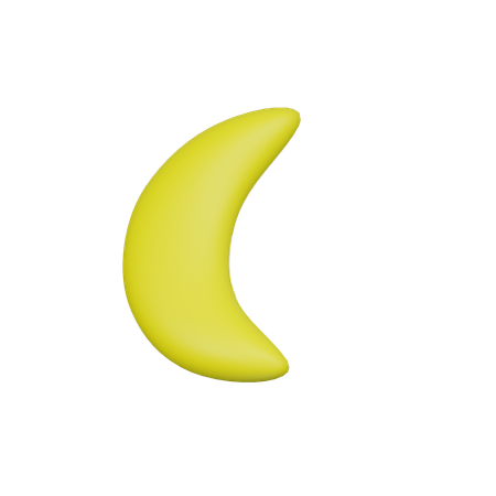 Der Mond  3D Icon