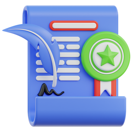 Derechos de autor  3D Icon