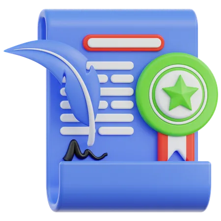 Derechos de autor  3D Icon