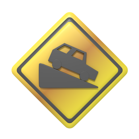 Derivative Road  3D Icon