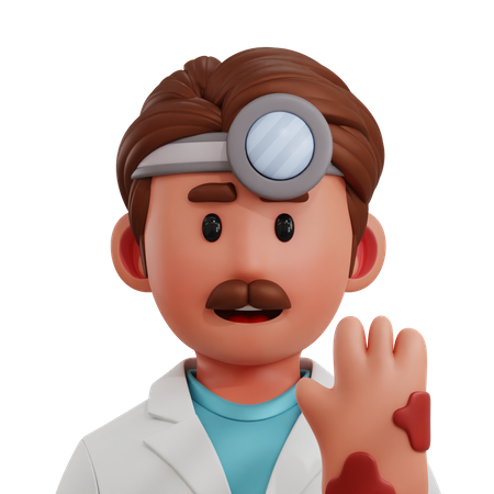 Dermatologist  3D Icon
