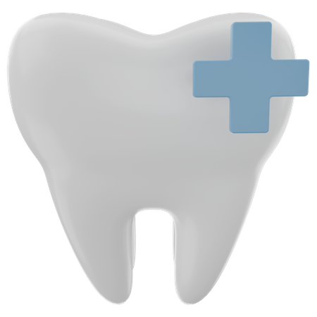 Des dents saines  3D Icon
