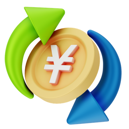 Des flux de trésorerie  3D Icon