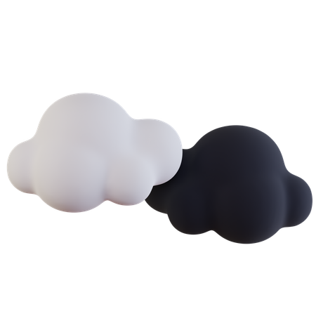 Des nuages  3D Icon