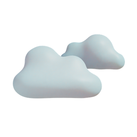 Des nuages  3D Icon