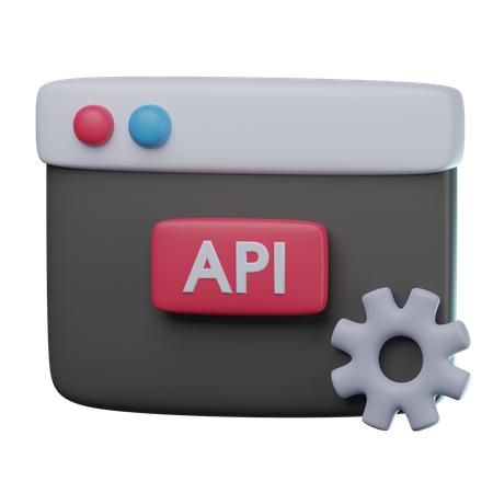 Desarrollo de API  3D Icon