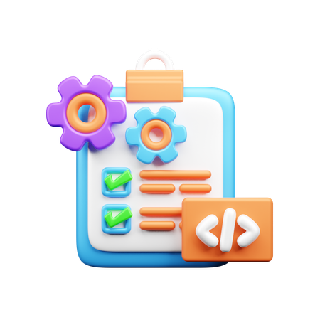 Desarrollo de aplicaciones  3D Icon