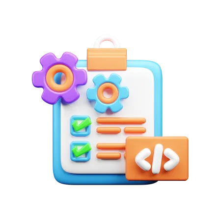 Desarrollo de aplicaciones  3D Icon