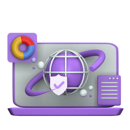 Desarrollo web  3D Icon