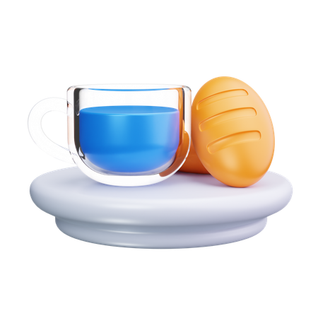 Desayuno  3D Icon