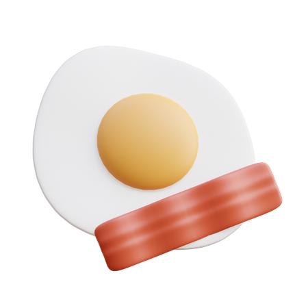 Desayuno  3D Icon
