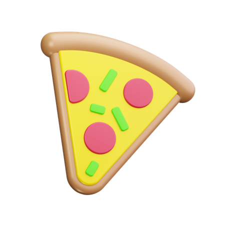 Pizza de desayuno  3D Icon