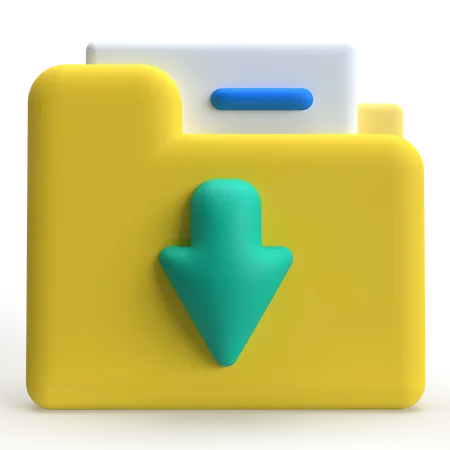 Descarga de archivos  3D Icon