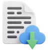 descarga de archivos en la nube