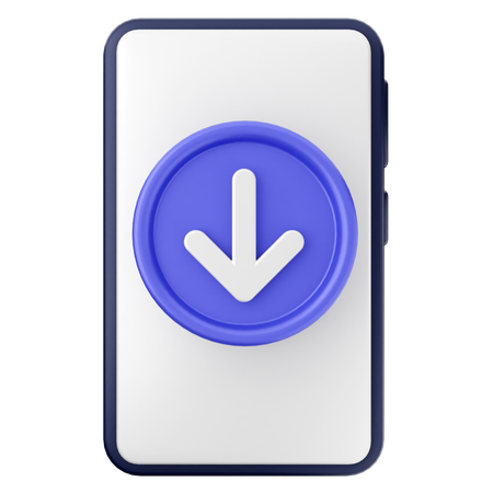 Descargar teléfono inteligente  3D Icon