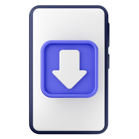 Descargar teléfono inteligente  3D Icon