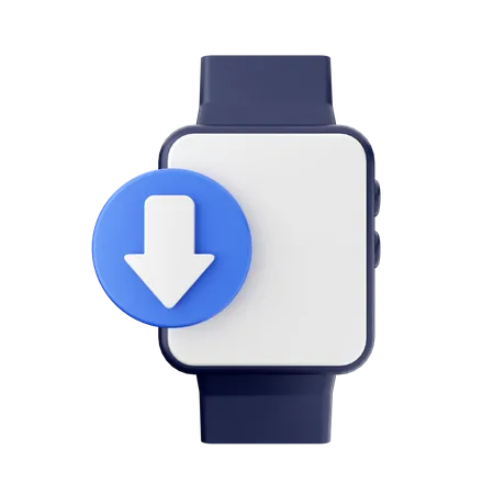 Descargar reloj inteligente  3D Icon