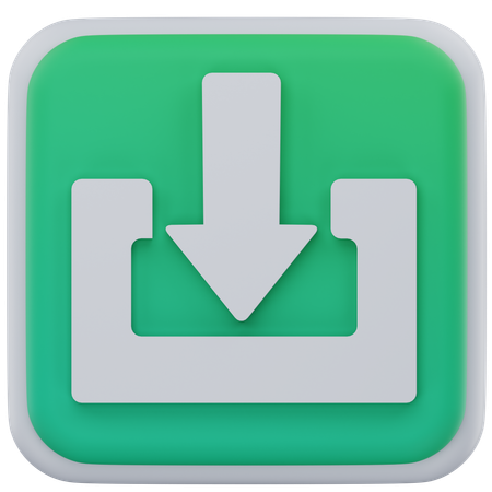 Descargador  3D Icon