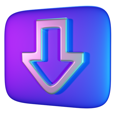 Descargar Flecha  3D Icon