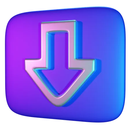 Descargar Flecha  3D Icon