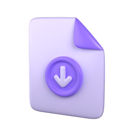 Descargar archivo  3D Icon