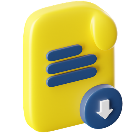 Descargar archivo  3D Icon