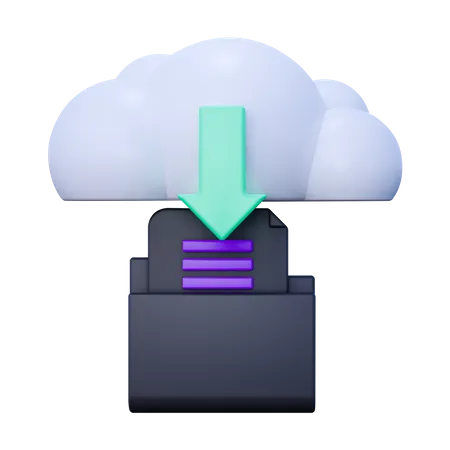 Descargar datos  3D Icon