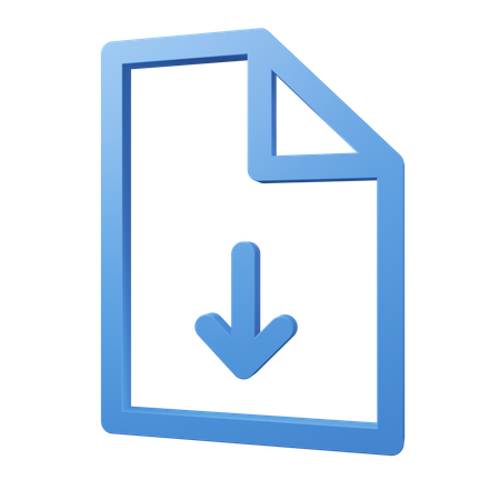 Descargar documento  3D Icon