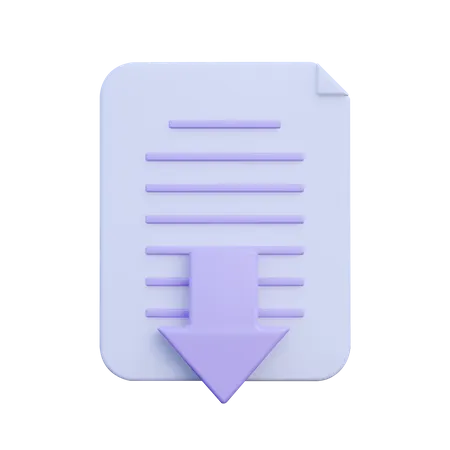 Descargar documento  3D Icon