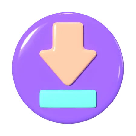 Descargar Flecha  3D Icon