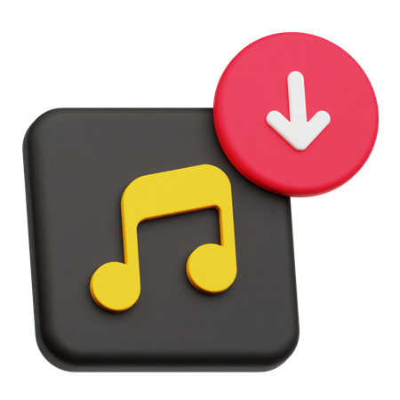 Descargar musica  3D Icon