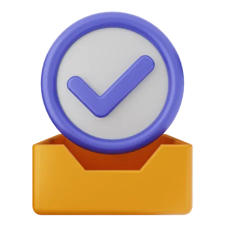 Descargar verificación  3D Icon