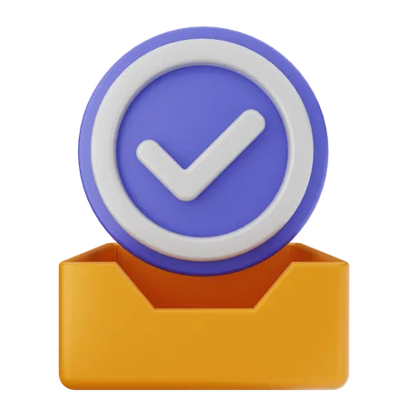 Descargar verificación  3D Icon