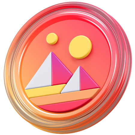 Descentralizada  3D Icon