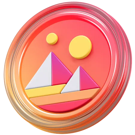 Descentralizada  3D Icon