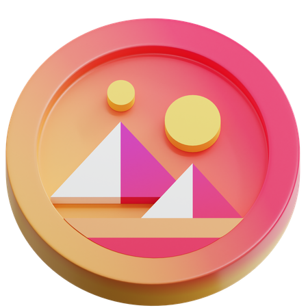 Descentralizada  3D Icon