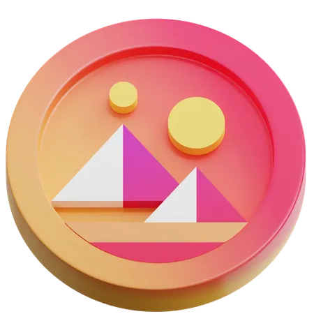 Descentralizada  3D Icon