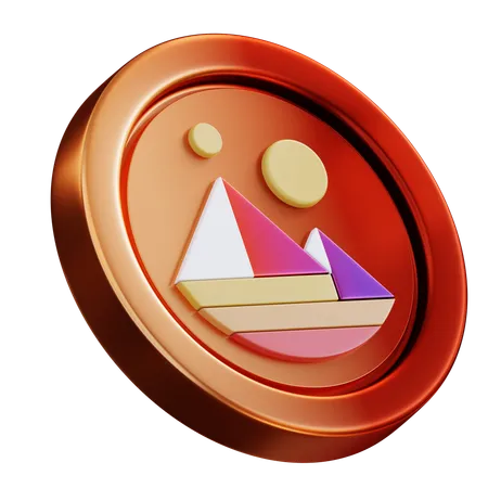 Descentralizada  3D Icon