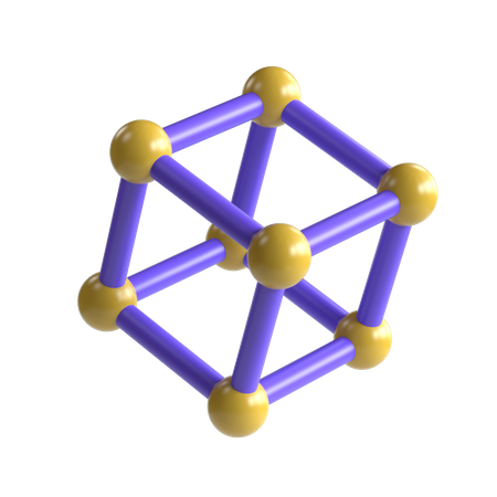 Descentralizado  3D Icon