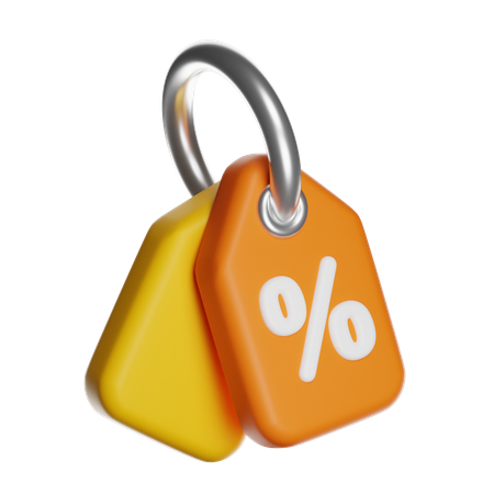 Desconto  3D Icon