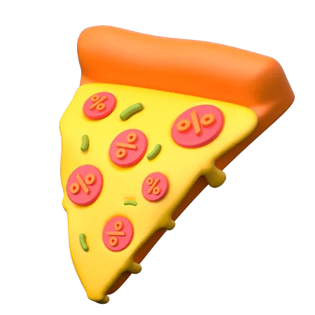Desconto em comida  3D Icon